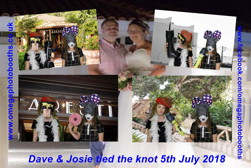 Josie & Dave's wedding  | View more photos from the event at gallery.omegaphotobooths.co.uk/u/Omega-Photobooths/Josie-Daves-wedding